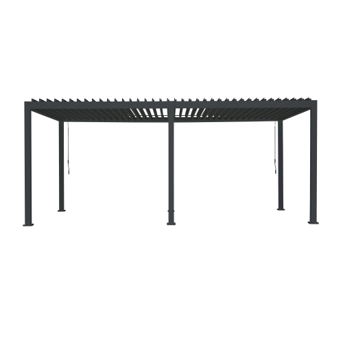 Pergola ogrodowa MIRADOR 111 Clasic 3 x 6m Antracyt